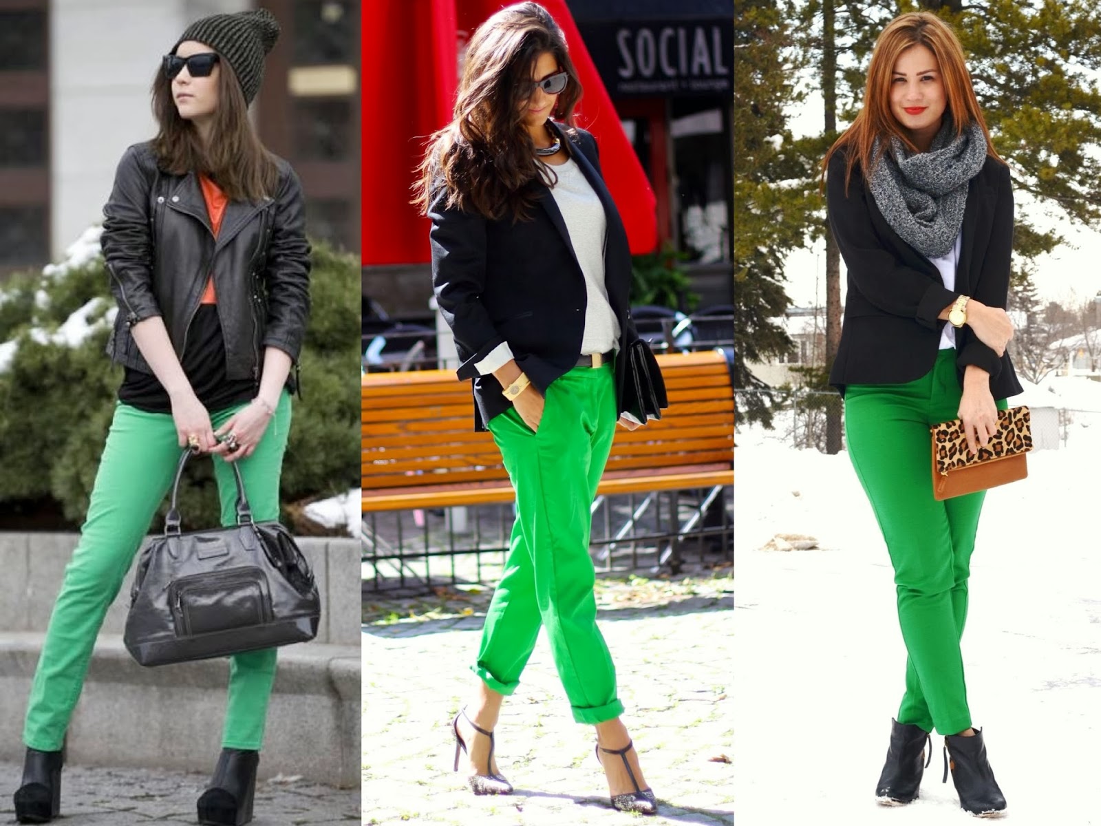 como usar, calça verde, looks, ideias, inspiração