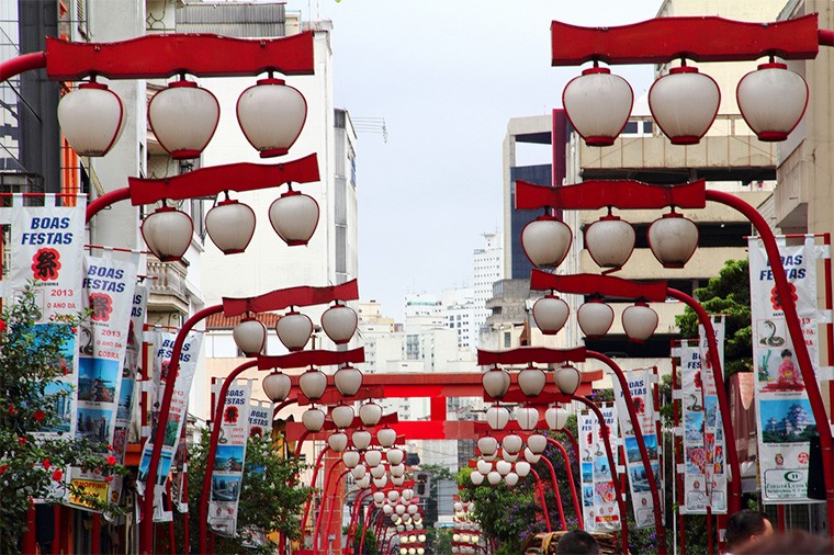 bairro, liberdade, são paulo, japão, japoneses, rua principal