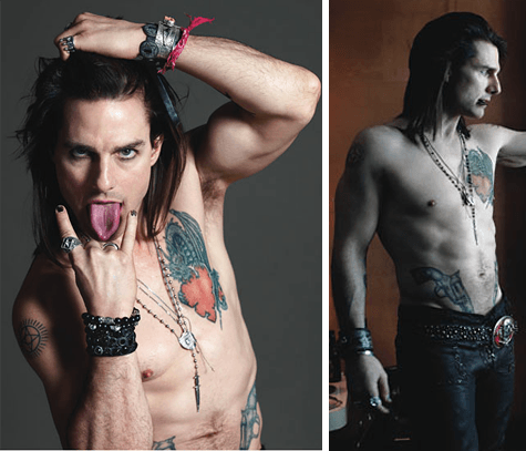 rock of ages, tom cruise, rock star, tatuagens