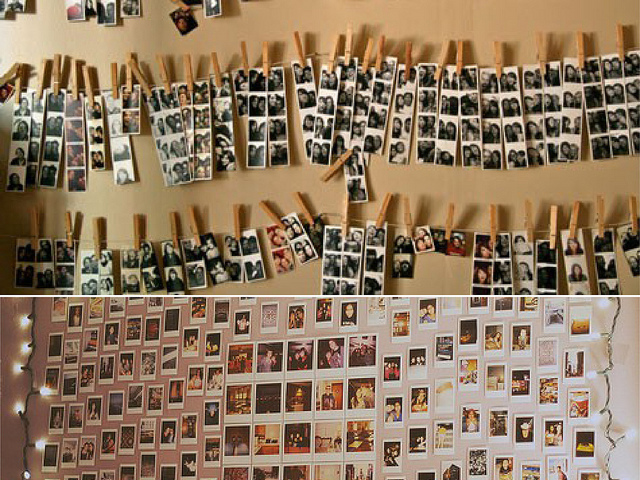 mural de fotos, ideias, como fazer, diy, criativos, inspiracao