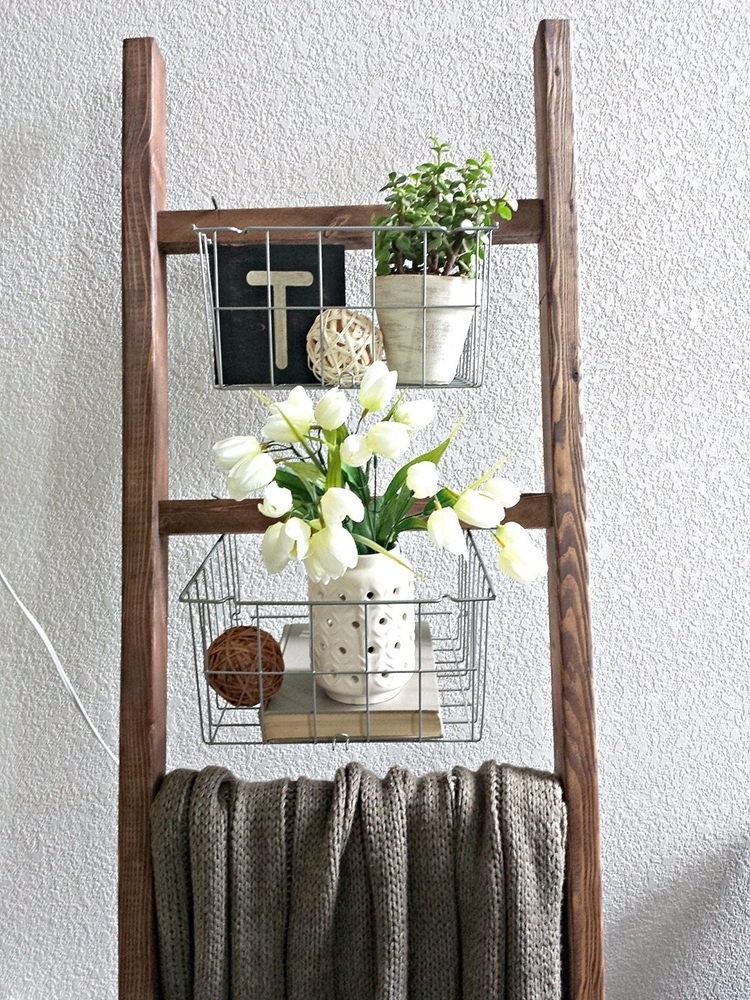 decoração, vintage, retrô, escada, diy, ideias