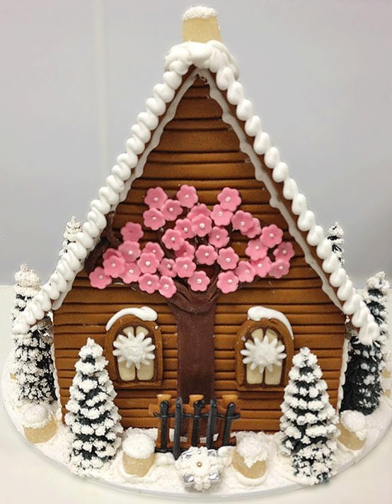 Fazendo uma Gingerbread house - uma casinha de doces