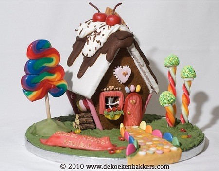 Fazendo uma Gingerbread house - uma casinha de doces