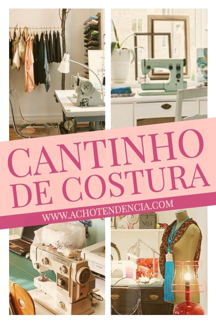 atelie de costura, ideias, decoracao, cantinho de costura, decoração vintage