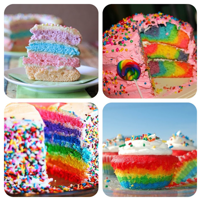 rainbow cake, bolo colorido, ideias de bolo, bolo decorado