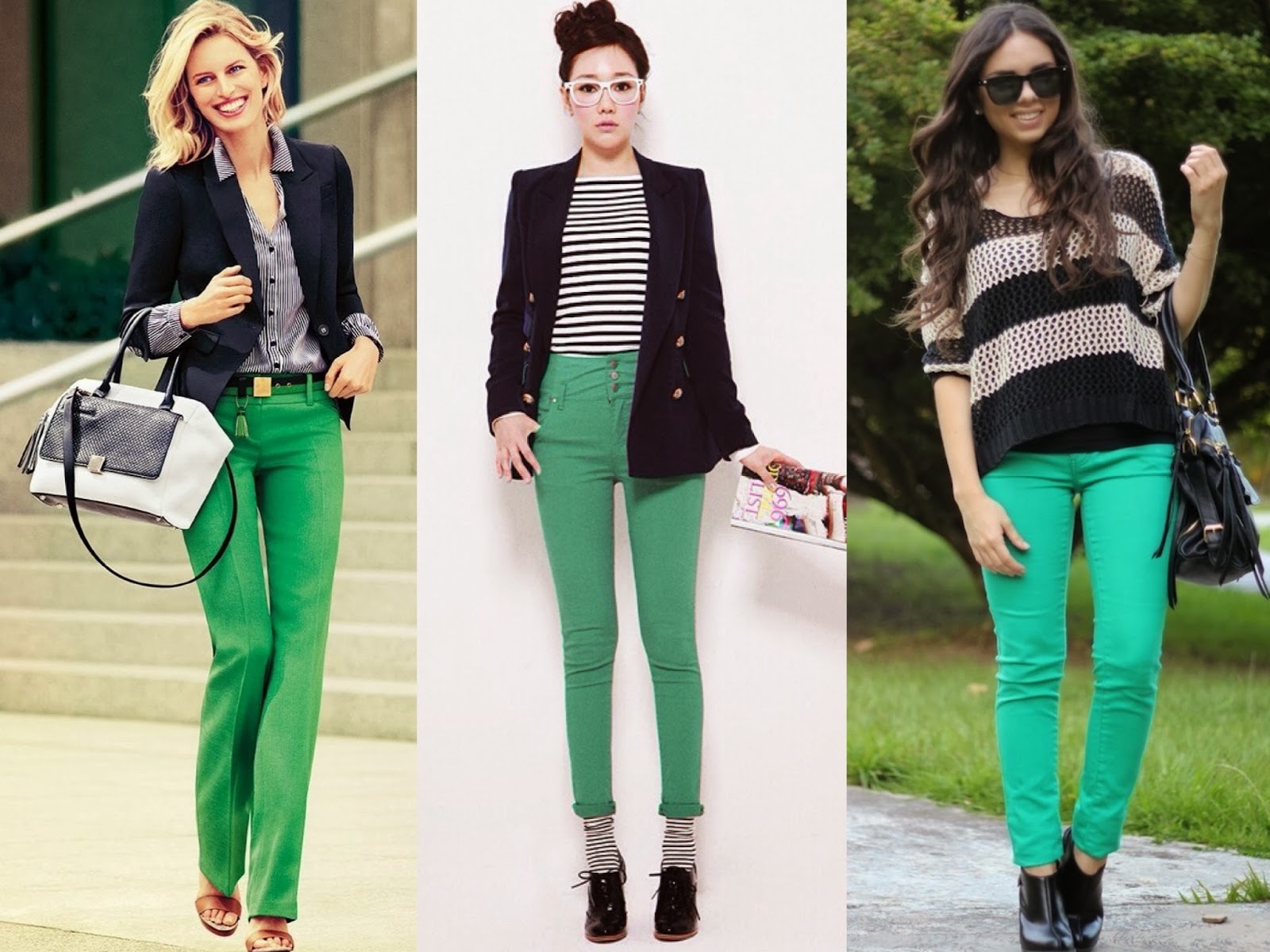 como usar, calça verde, looks, ideias, inspiração