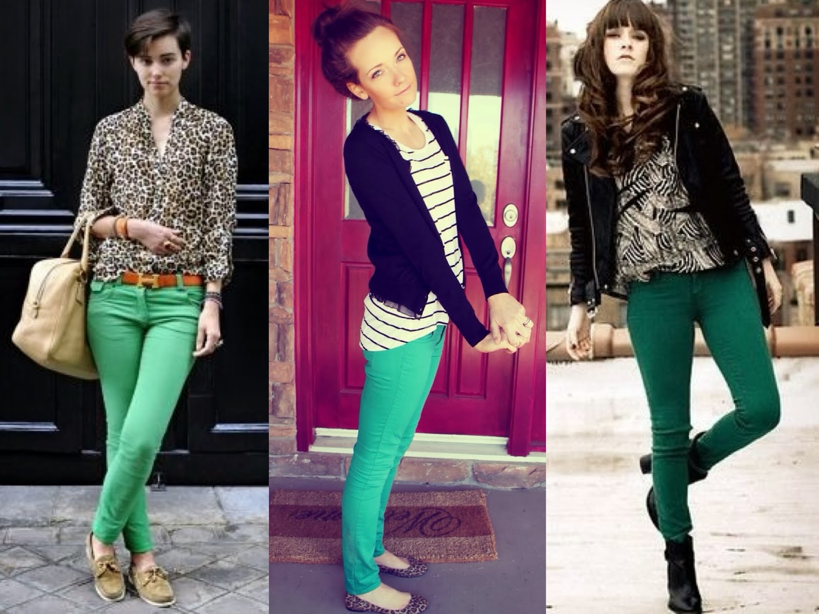 como usar, calça verde, looks, ideias, inspiração