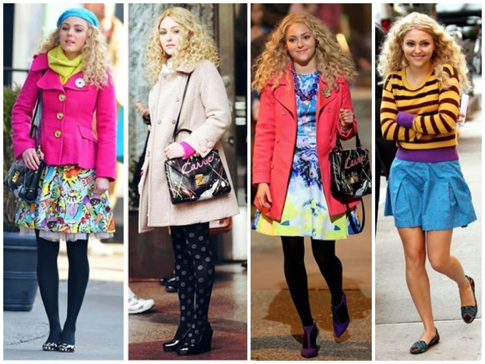 looks para se inspirar, carrie bradshaw, sex and the city, the carrie diaries annashopia robb,