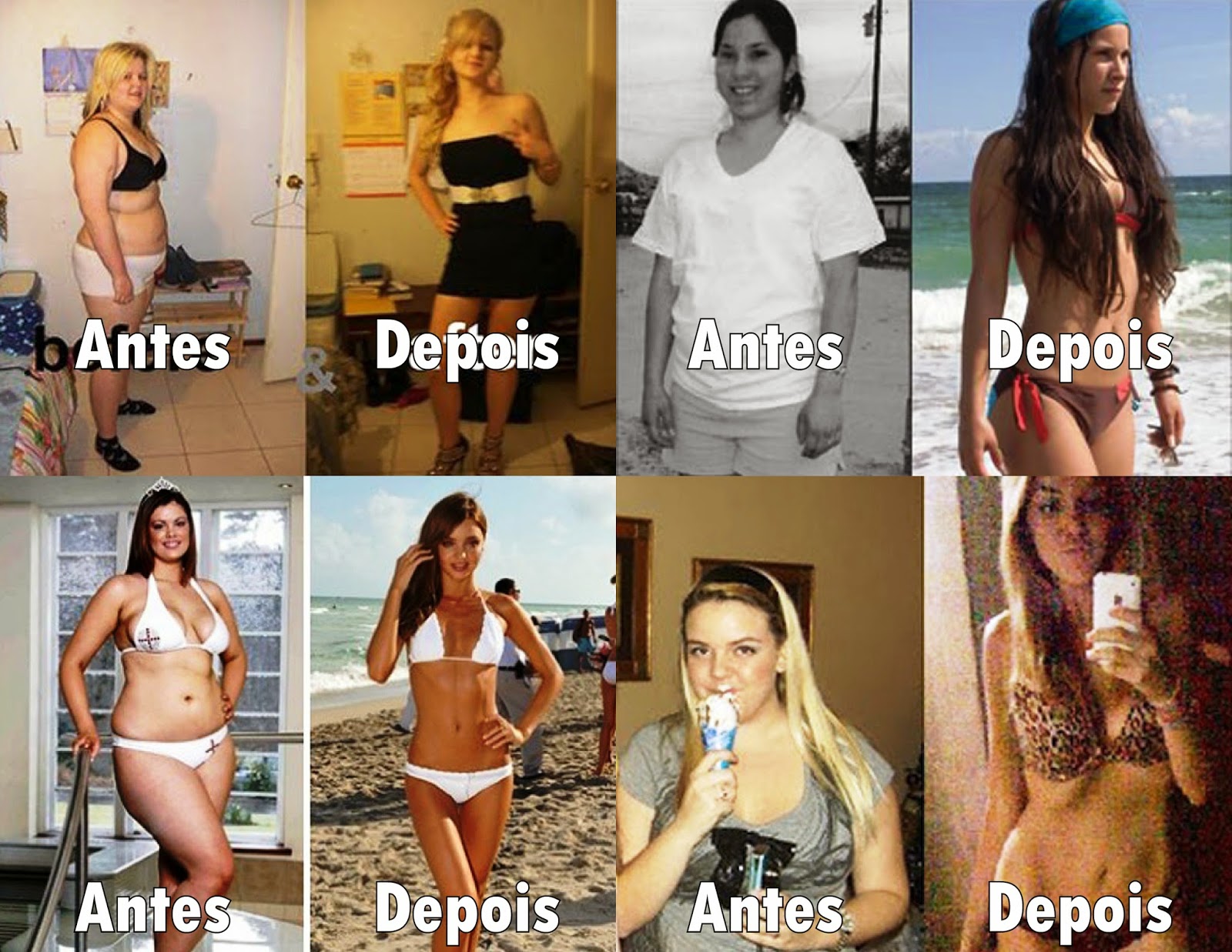 perda de peso, como perder peso, como emagrecer, antes e depois, fotos, mulheres