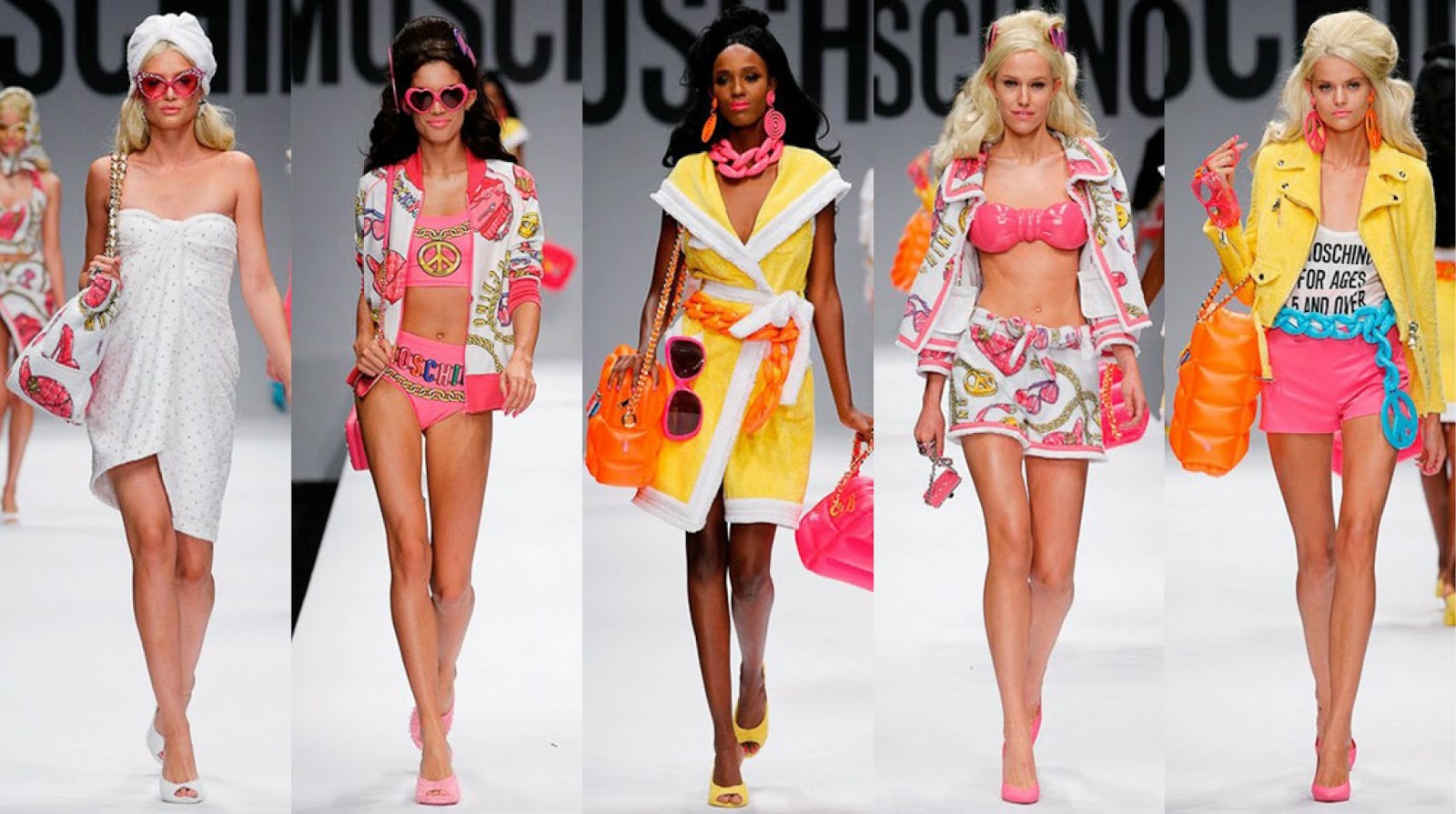 acho tendencia, blog de moda, desfile, moschino, barbie, detalhes, fotos