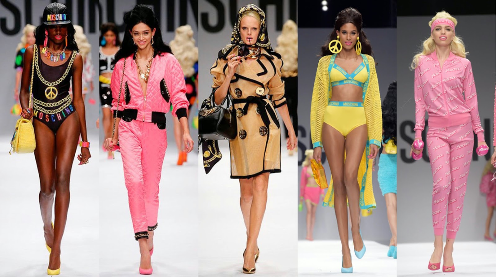 acho tendencia, blog de moda, desfile, moschino, barbie, detalhes, fotos