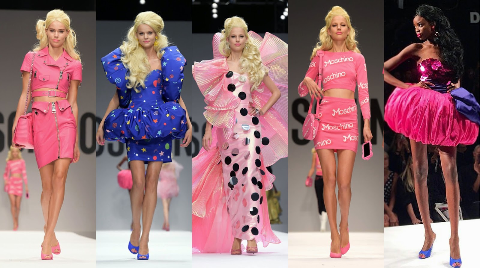 acho tendencia, blog de moda, desfile, moschino, barbie, detalhes, fotos