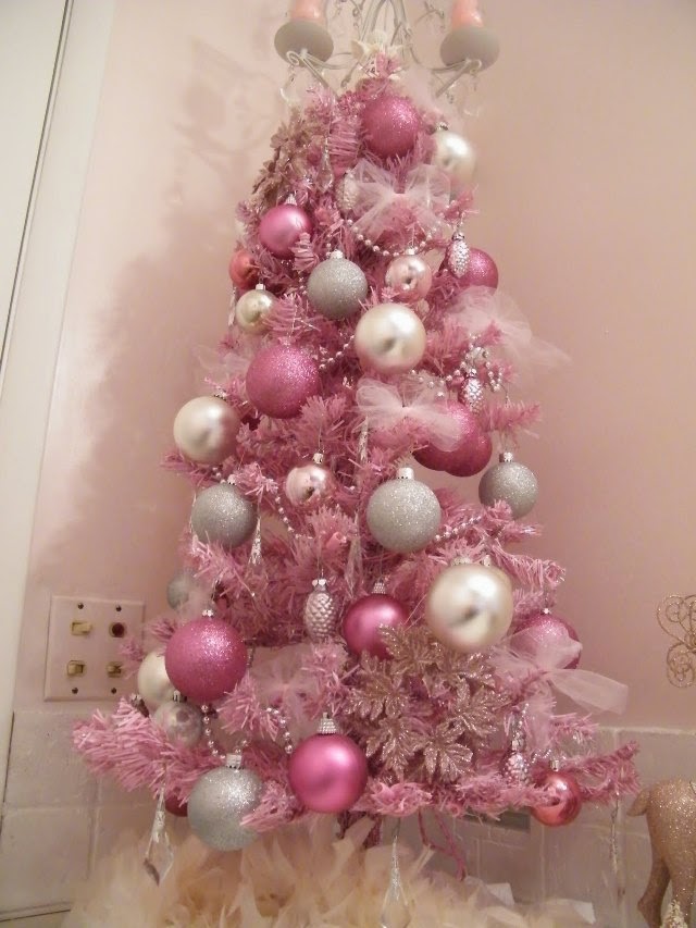 arvore de natal, cor de rosa, fofa, criativa, natal, ideias, doces, pink, acho tendencia