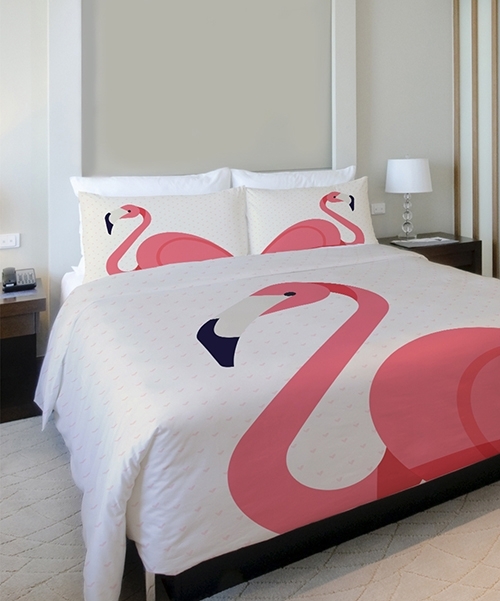 flamingo, acessorios, coisas, decoracao, roupas, roupa de cama