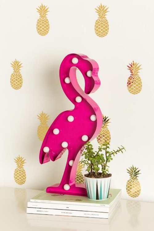 flamingo, acessorios, coisas, decoracao, roupas, luminaria