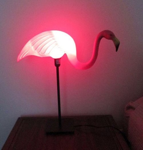 flamingo, acessorios, coisas, decoracao, roupas, abajour