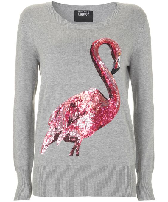 flamingo, acessorios, coisas, decoracao, roupas, sueter