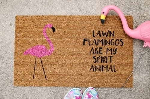 flamingo, acessorios, coisas, decoracao, roupas, tapete
