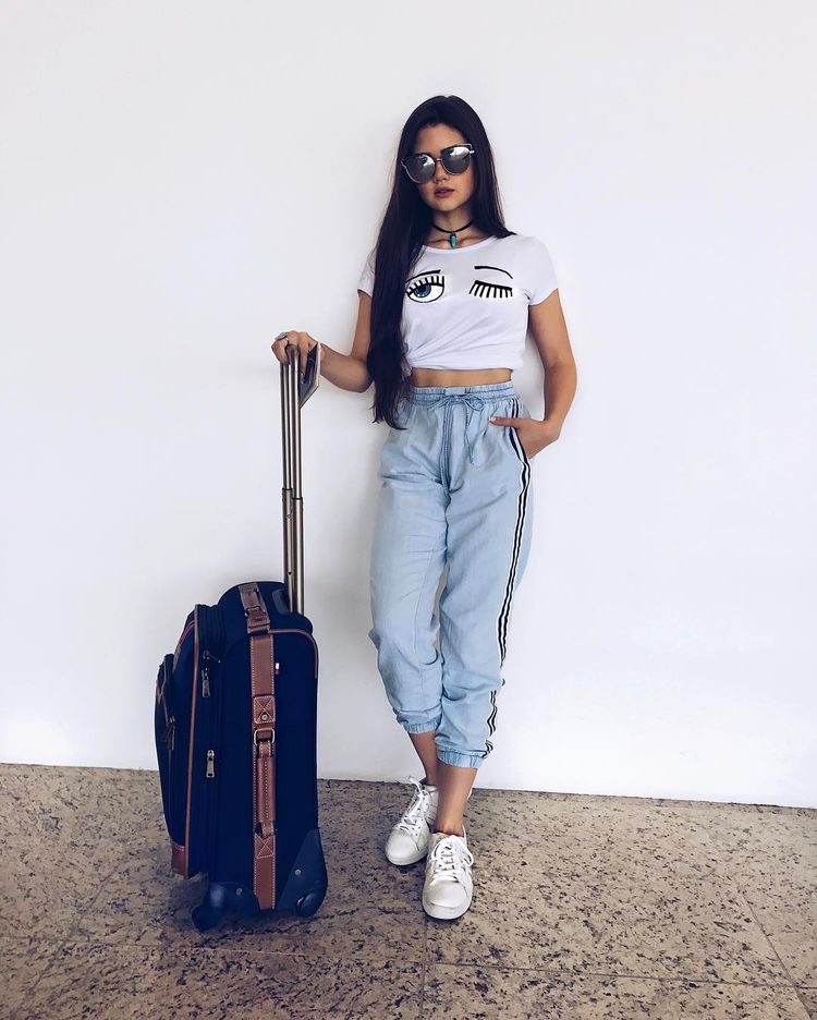 aerolook, looks, aeroporto, o que vestir, como usar, roupas pra avião, nah cardoso, camila coelho, thassia naves, luisa accorsi, chata de galocha