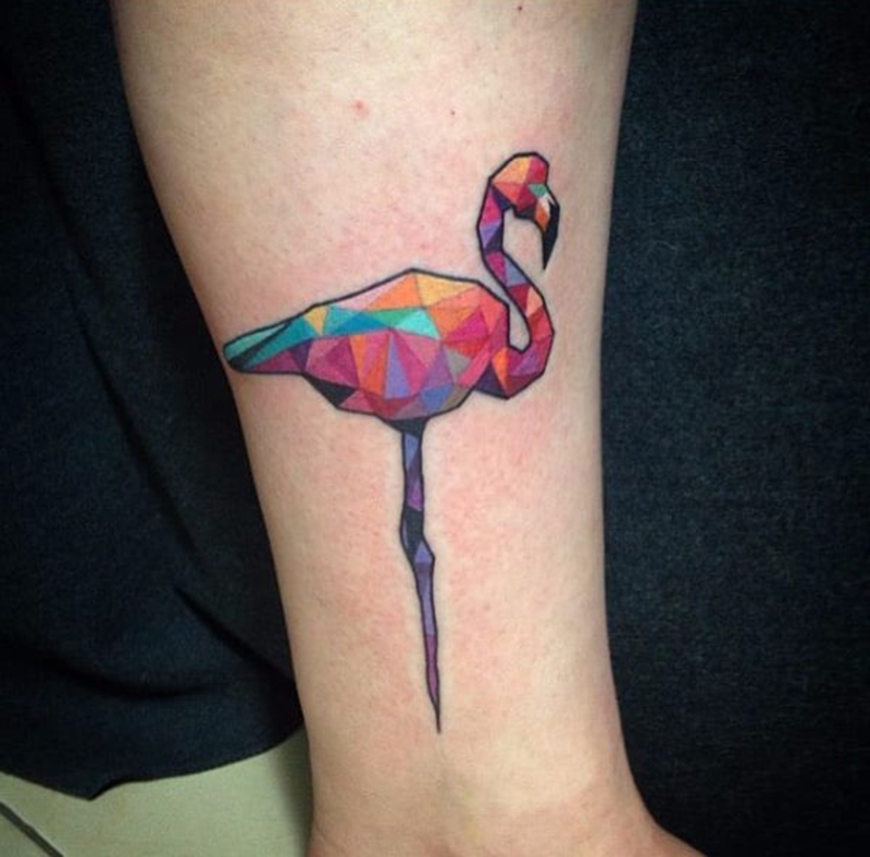 tatuagem, tattoo, flamingo, fotos, ideias, desenho, inspiração