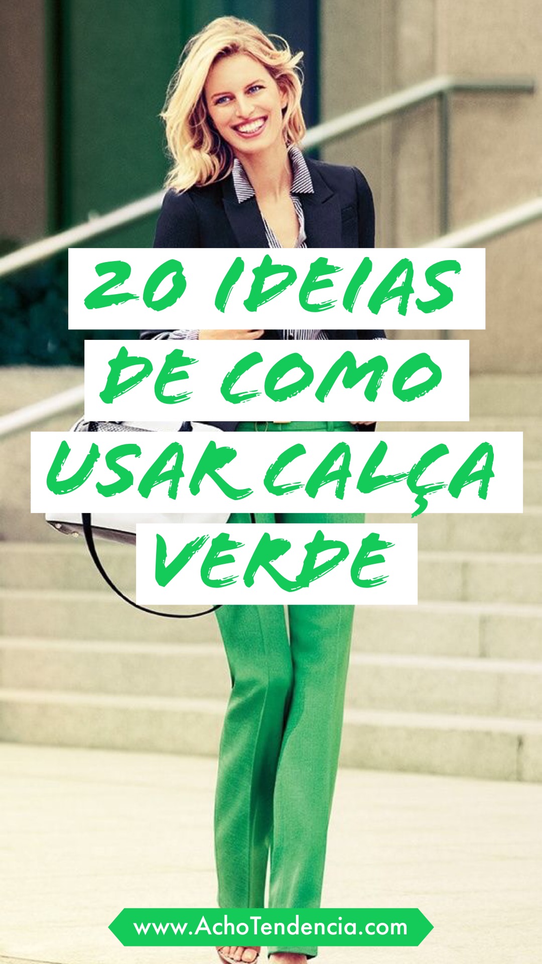 Cómo Combinar un Pantalón Verde? – [20 Looks]