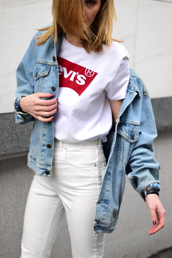camiseta, levis, como usar, looks, fotos, ideias, jeans, tee, tshirt