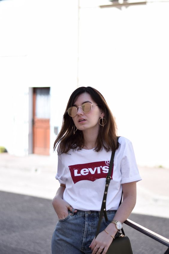 10 looks com uma t-shirt da Levi's! – Beijos, Blues & Poesia ❤
