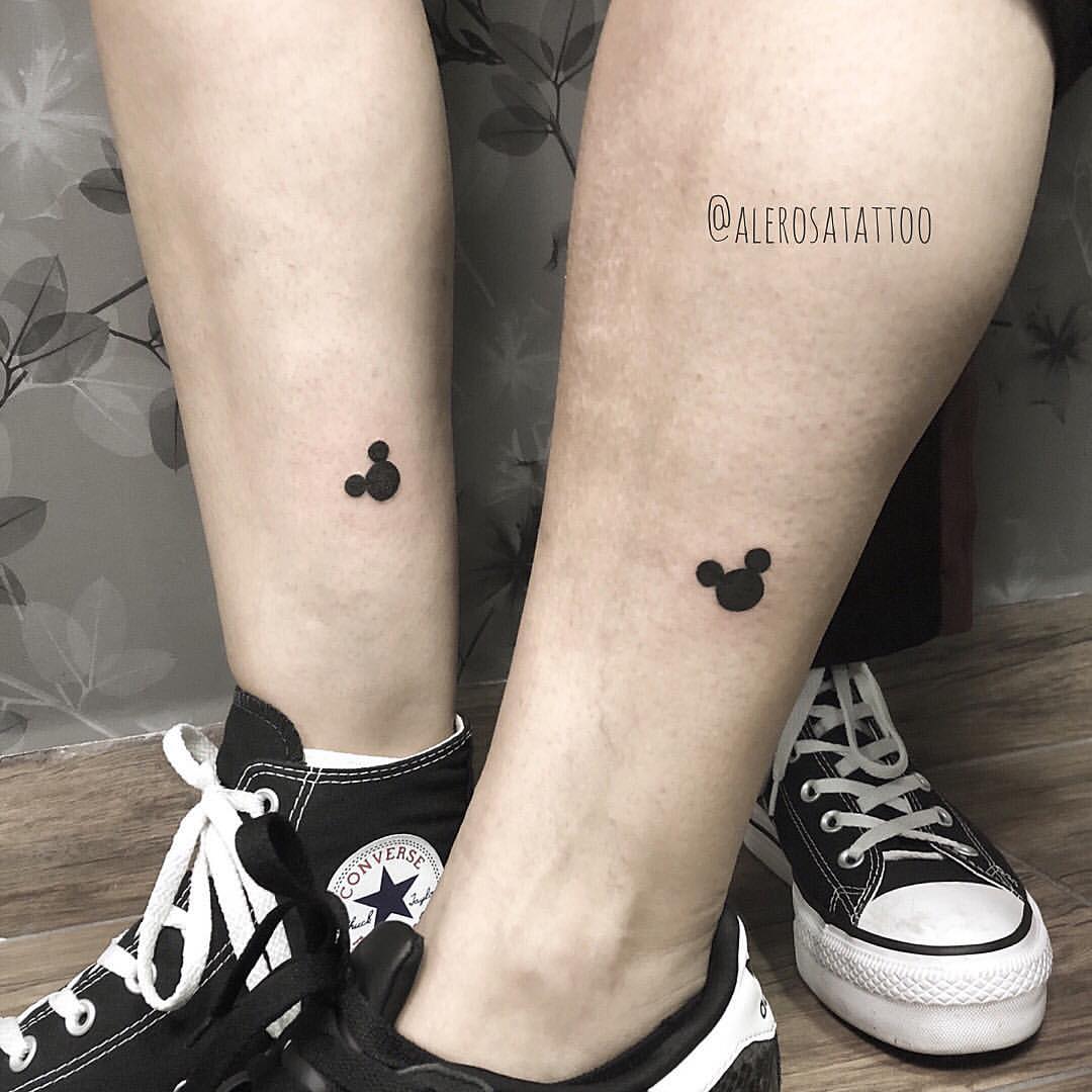 disney, mickey, minnie, tattoo, tatuagem, delicada, pequena, ideias, desenhos, 