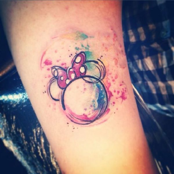 disney, mickey, minnie, tattoo, tatuagem, delicada, pequena, ideias, desenhos, 