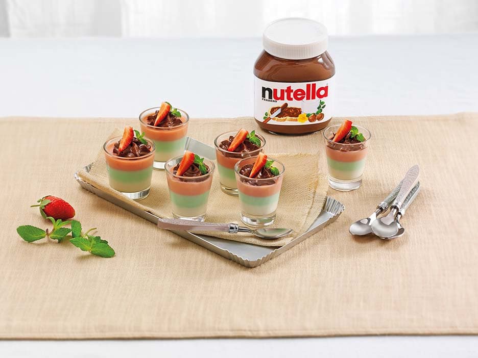 nutella, receitas, passo a passo, como fazer, ideias, frutas, panna cotta