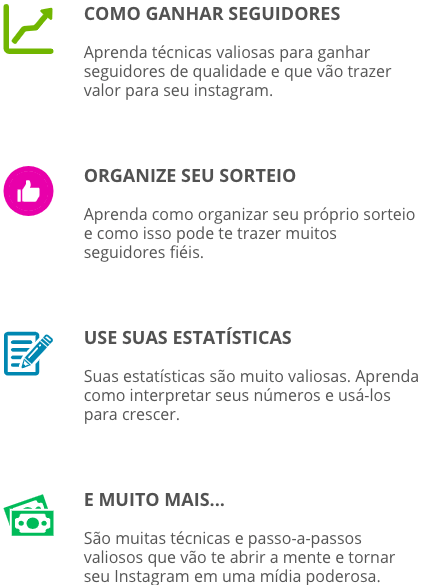 instagram, curso, engajamento, seguidores, feed organizado, calendario editorial, escolher nicho