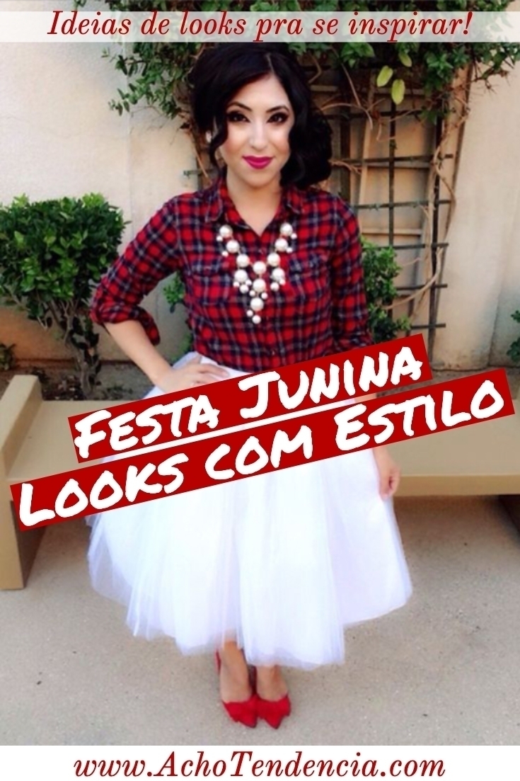 como usar blusa xadrez festa junina eveskis｜Pesquisa do TikTok