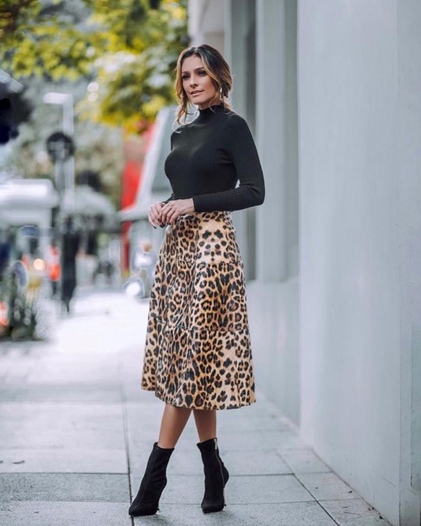 oncinha, leopard, animal print, como usar, looks, onde comprar, saia, vestido, calça, bota, jaqueta