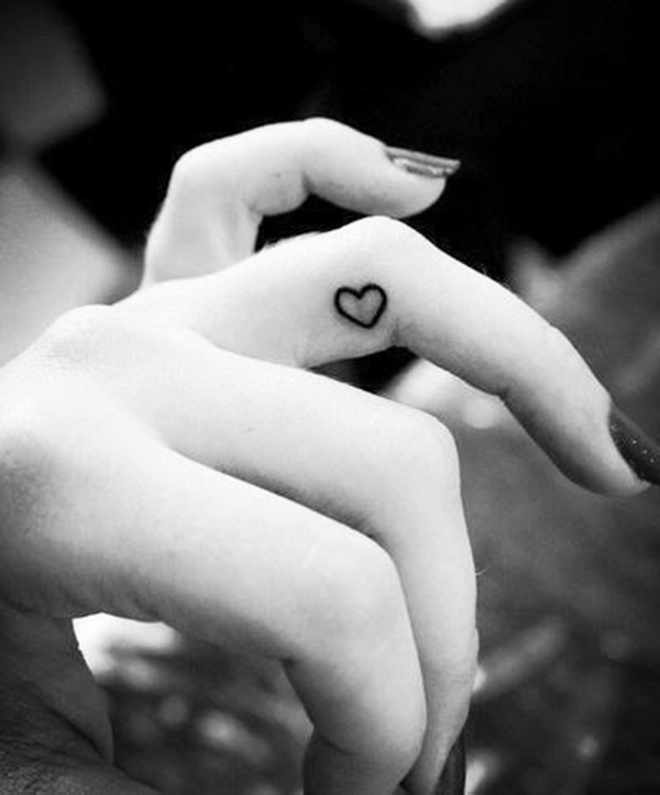 tatuagem no dedo, tattoo no dedo, ideias, fotos, tattoo, tatuagem, finger tattoo, coração