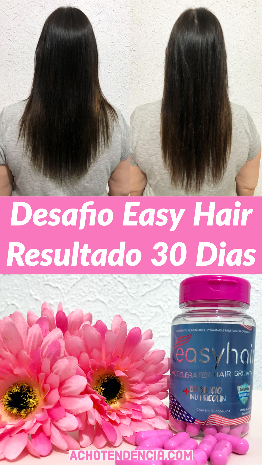 easy hair, cabelo, vitamina, complexo vitaminico, crescer cabelo, resenha, crescimento, desafio