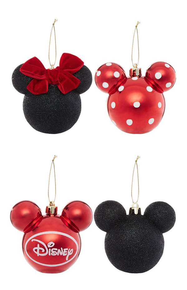 Decoração de Natal - Bola de Mickey e Minnie - Acho Tendência