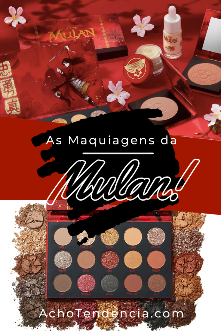 mulan, maquiagem, colourpop