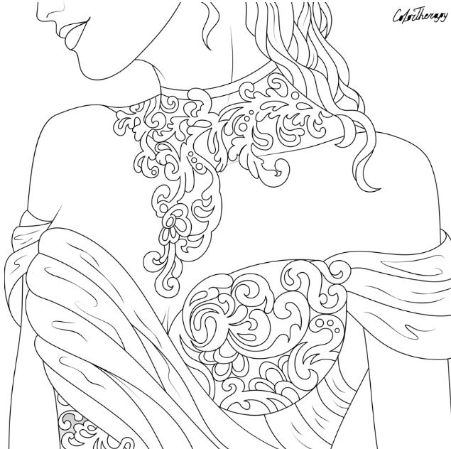 desenho de moda, para colorir, livro de desenhos, desenhos para colorir, roupas, croqui