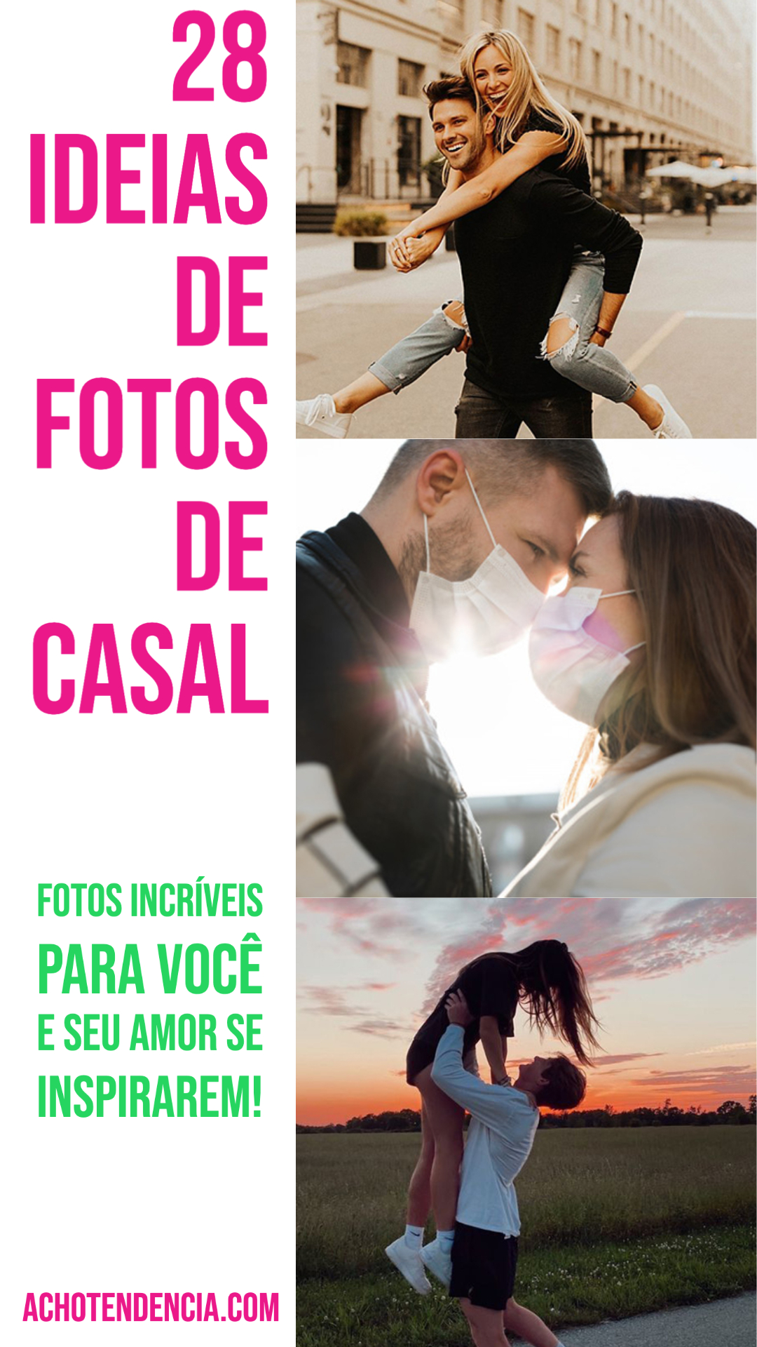 28 Ideias de Fotos de Casal - Acho Tendência